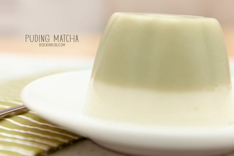 matcha pudding