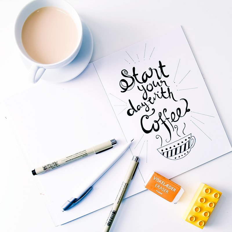 lettering-coffee
