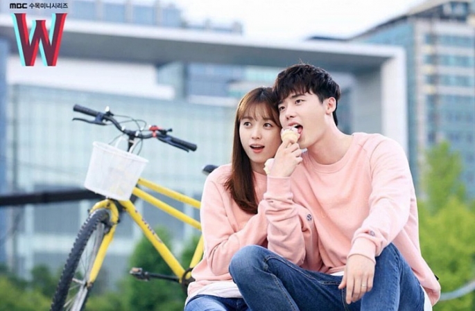 w-is-a-2016-south-korean-television-series-starring-lee-jong-suk-and-han-hyo-joo